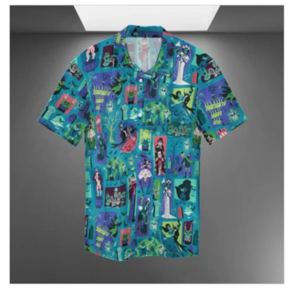 Haunted Mansion Funny 3D HAWAII SHIRT