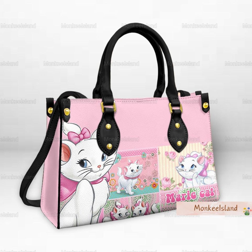 Marie Cat Leather Bag, Disney Marie Cat Handbag