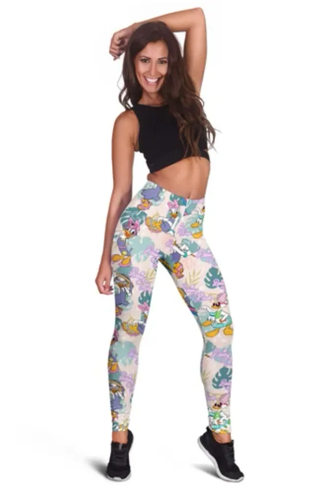Never Too Old For Daisy Duck Disney Leggings