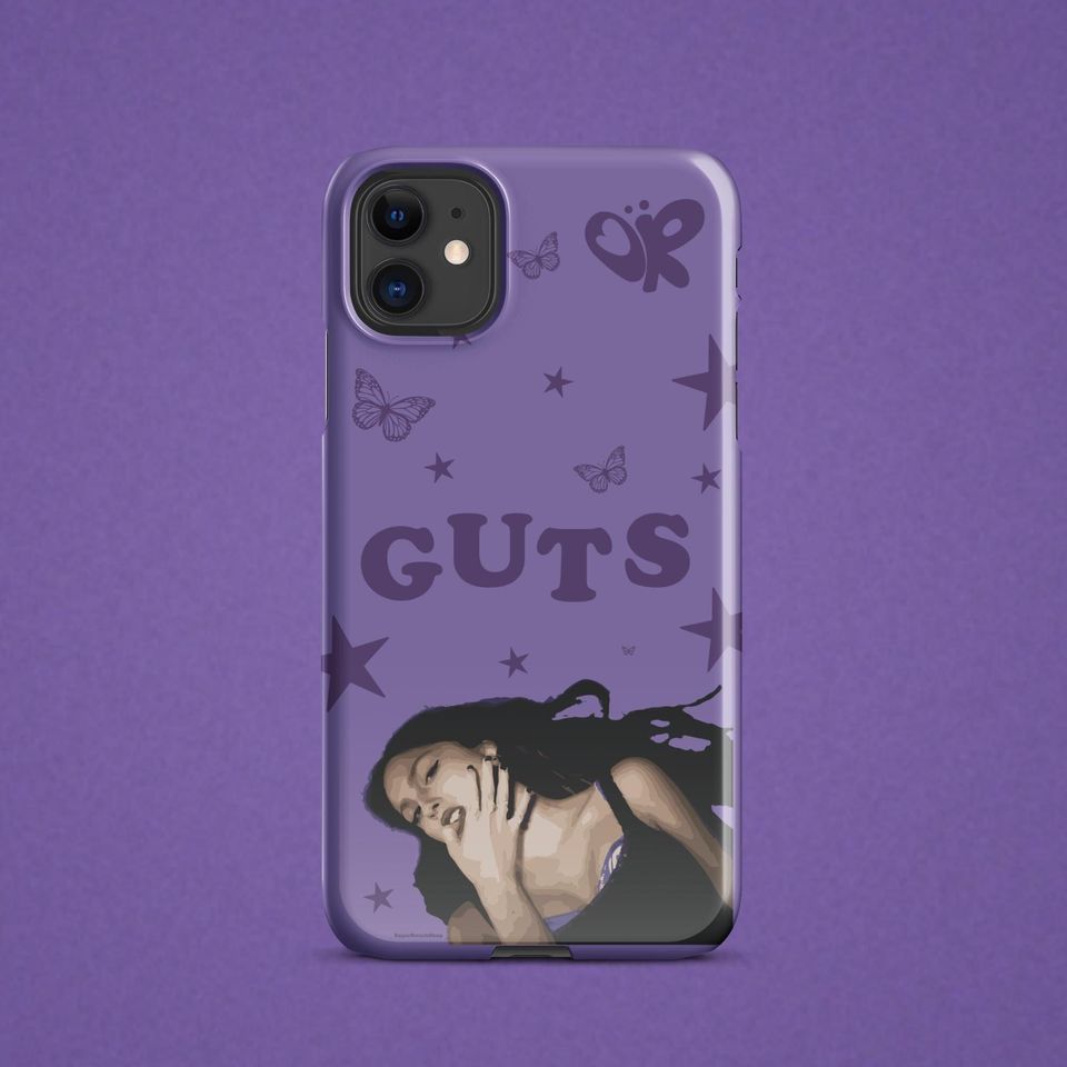 GUTS Olivia Rodrigo | iPhone Phone Case | Sour | Deja Vu | Drivers License | Vampire