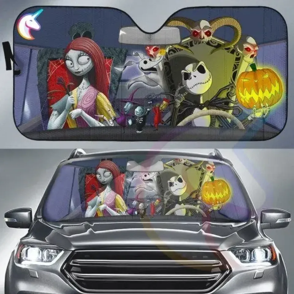 We Are Never Too Old For Nightmare Before Xmas Disney Car Sun Shade