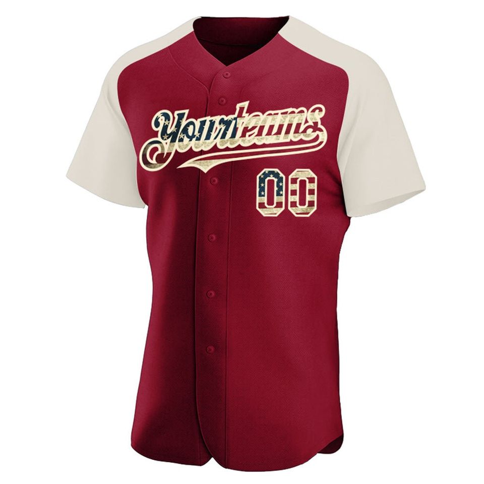 American Baseball Jersey, Personalized Baseball Jersey