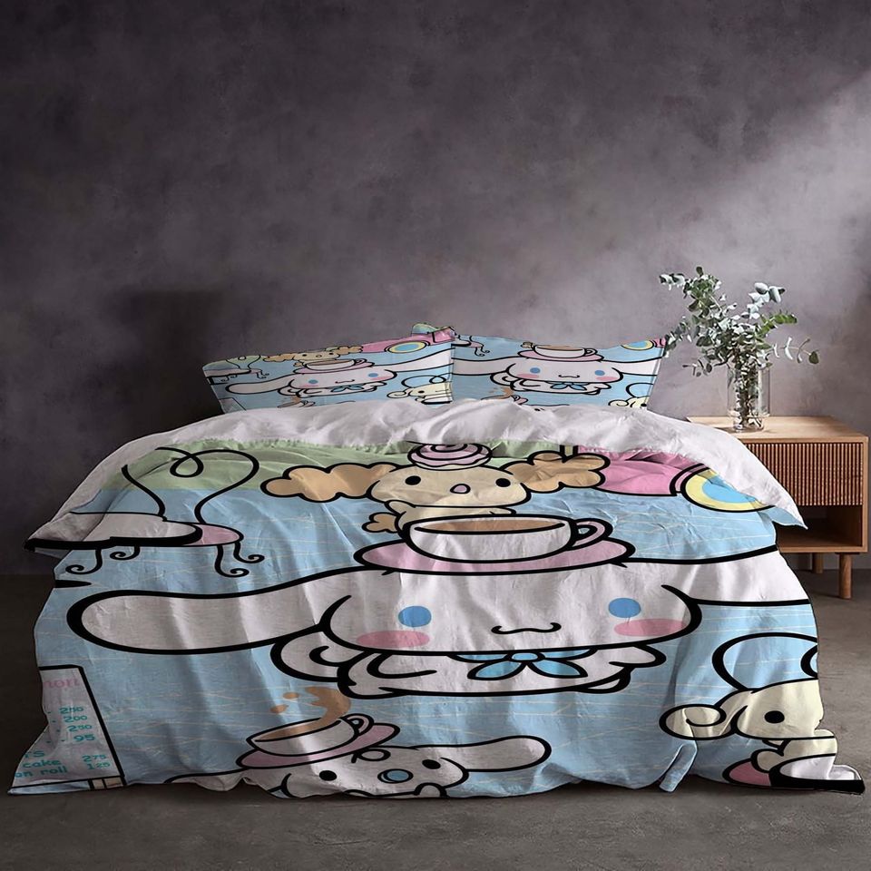 Christmas Cinnamoroll  Bedding Set, Home Decor