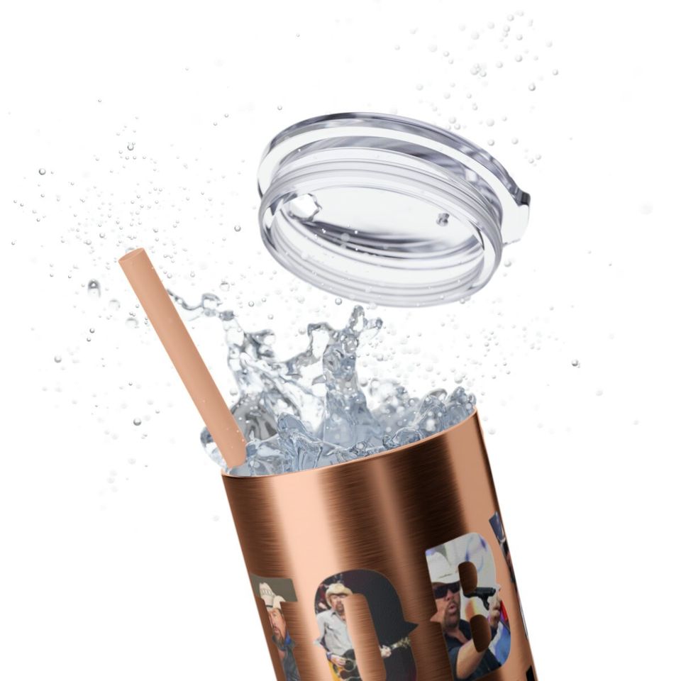 Toby Keith Tumbler with Lid and Straw