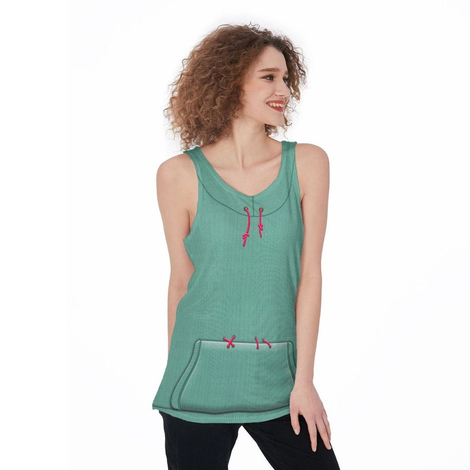 Vanellope Ralph Breaks the Internet 3D Tank Top, Disney Running Cosplay