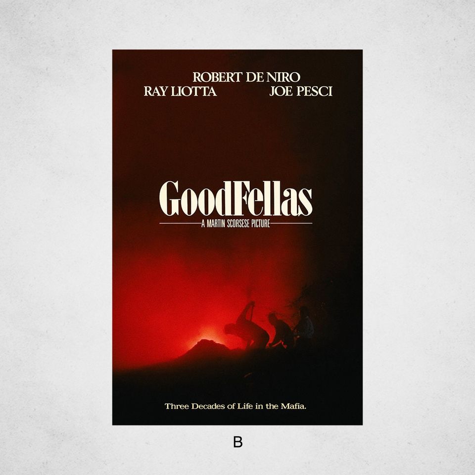 GoodFellas 1990 Classic Movie Poster