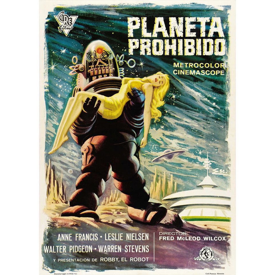 Forbidden Planet Movie Poster