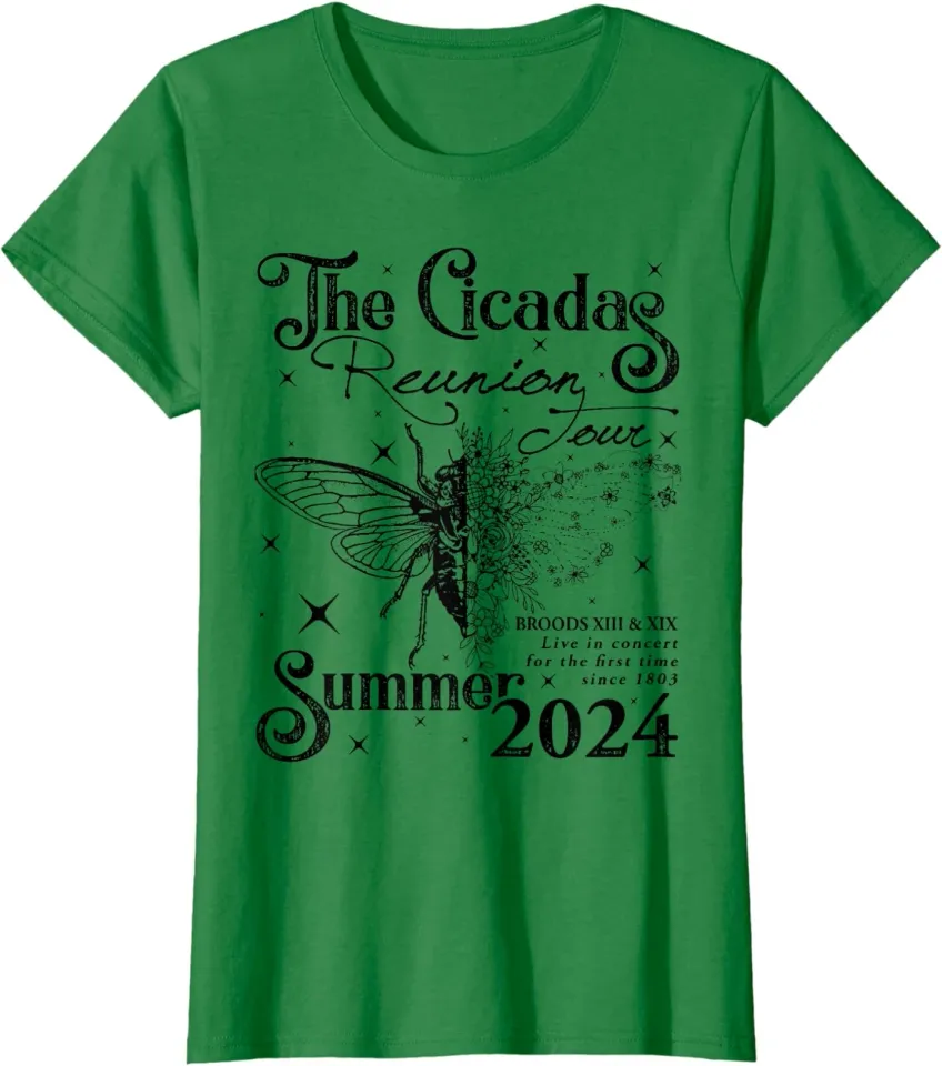 The Cicadas Reunion Tour Summer 2024 Cicada Nature T-Shirt