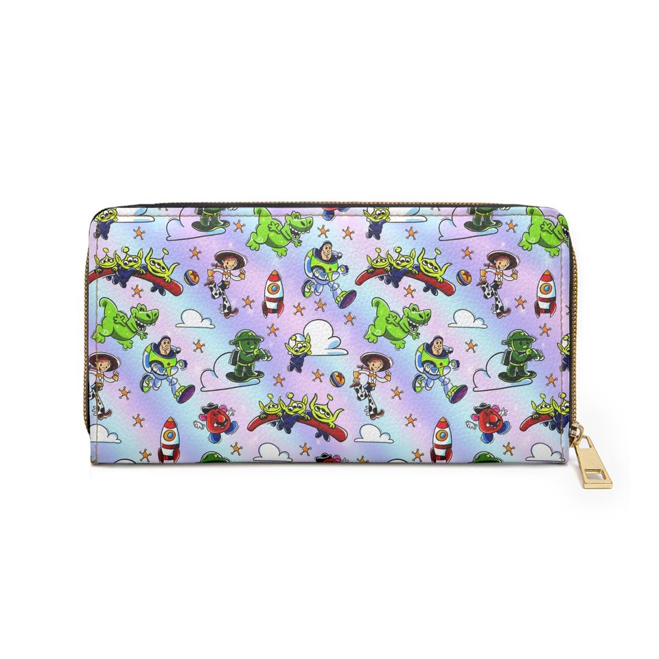 Toy Story Drawing Zipper Wallet