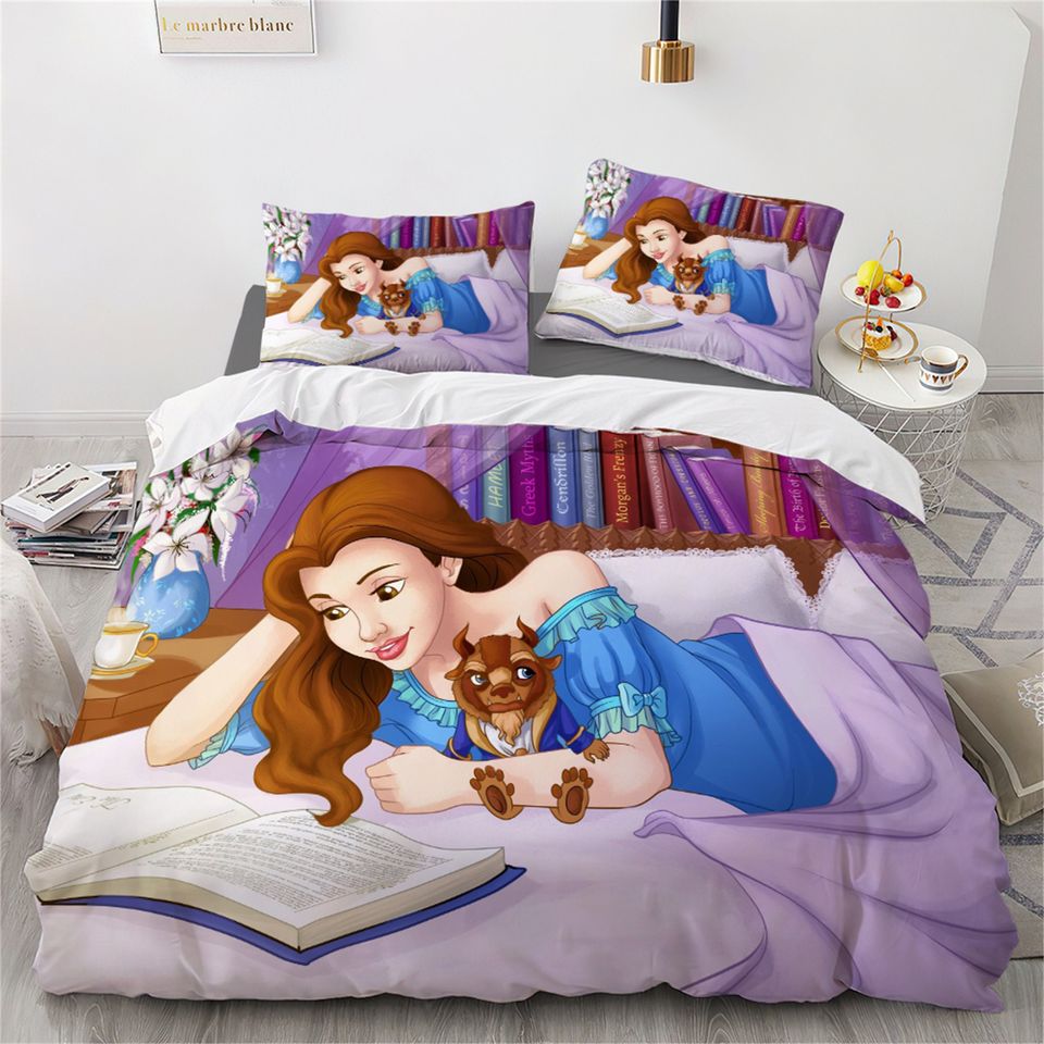 Disney Bella Three Piece Bedding Set, Bedding Set Gift