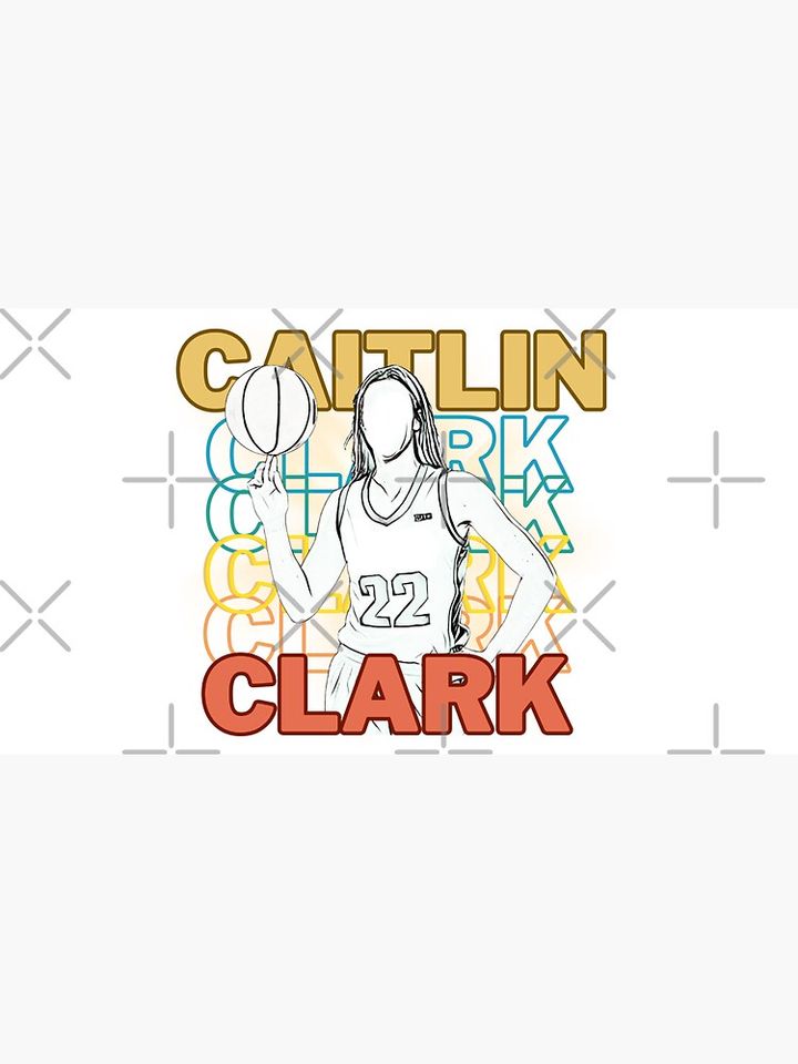 basketball Caitlin Clark illustration Cap