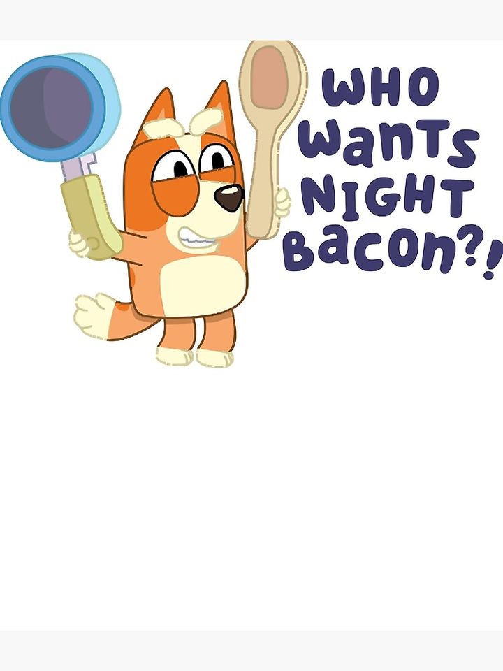 BlueyDad Night Bacon Backpack