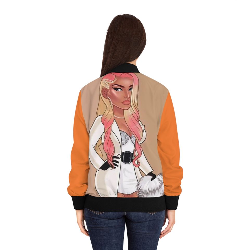 Nicki Minaj Women's Bomber Jacket (AOP)