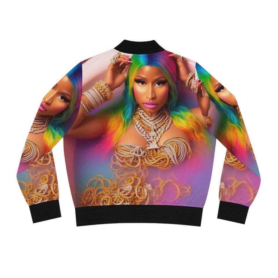 Nicki Minaj Women's light weight Bomber Jacket (AOP)