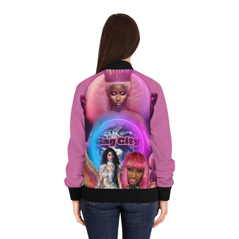 Nicki Minaj Women's Bomber Jacket (AOP)