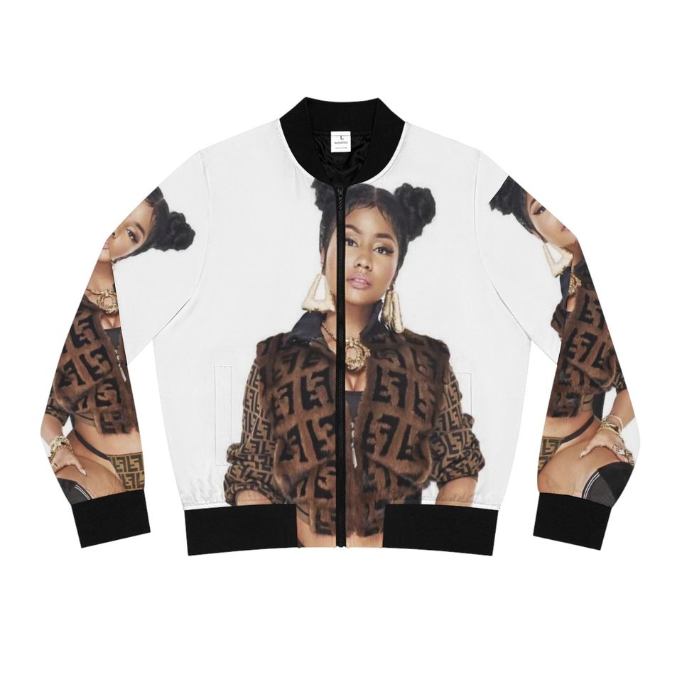 Nicki Minaj Women's light weight Bomber Jacket (AOP)
