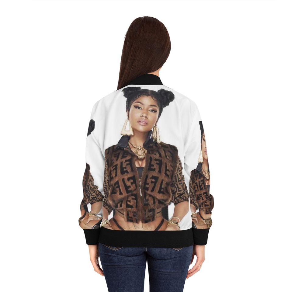 Nicki Minaj Women's light weight Bomber Jacket (AOP)