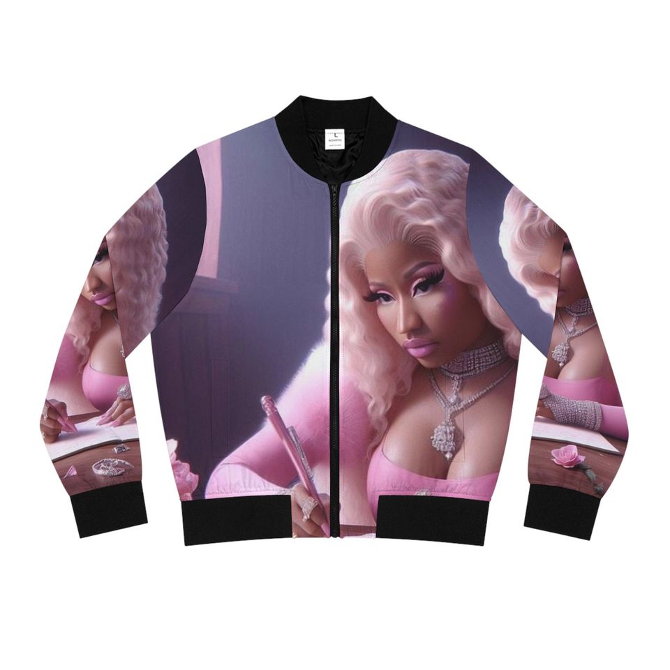 Nicki Minaj Women's Bomber Jacket (AOP)