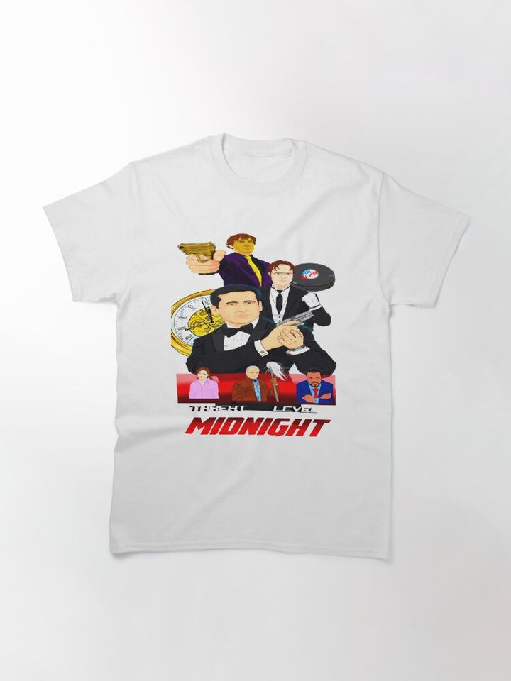 Threat Level Midnight - The Office Classic T-Shirt