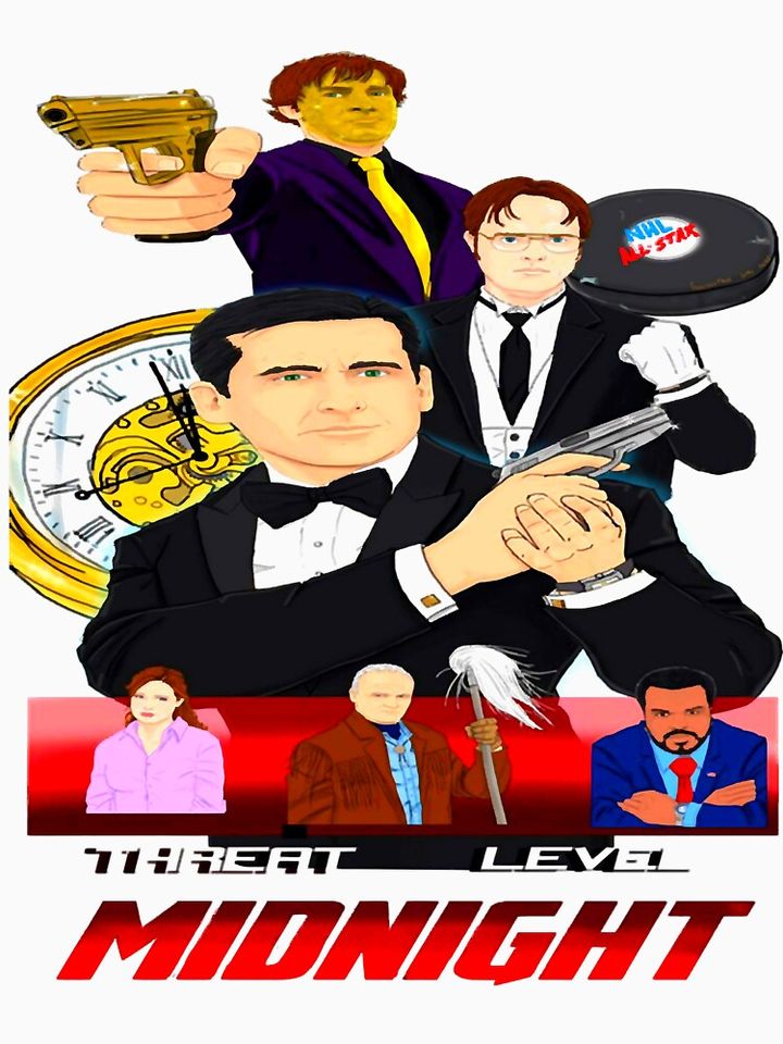 Threat Level Midnight - The Office Classic T-Shirt