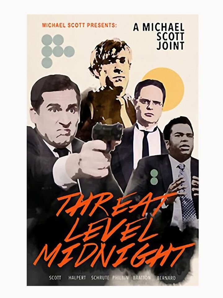Threat Level Midnight - The Office Classic T-Shirt