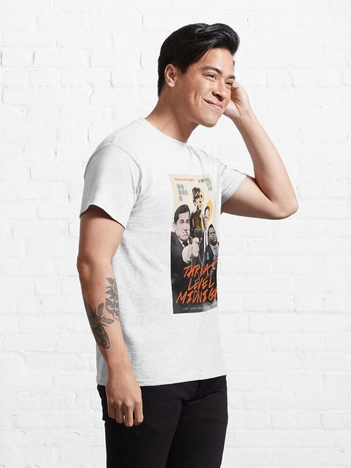 Threat Level Midnight - The Office Classic T-Shirt