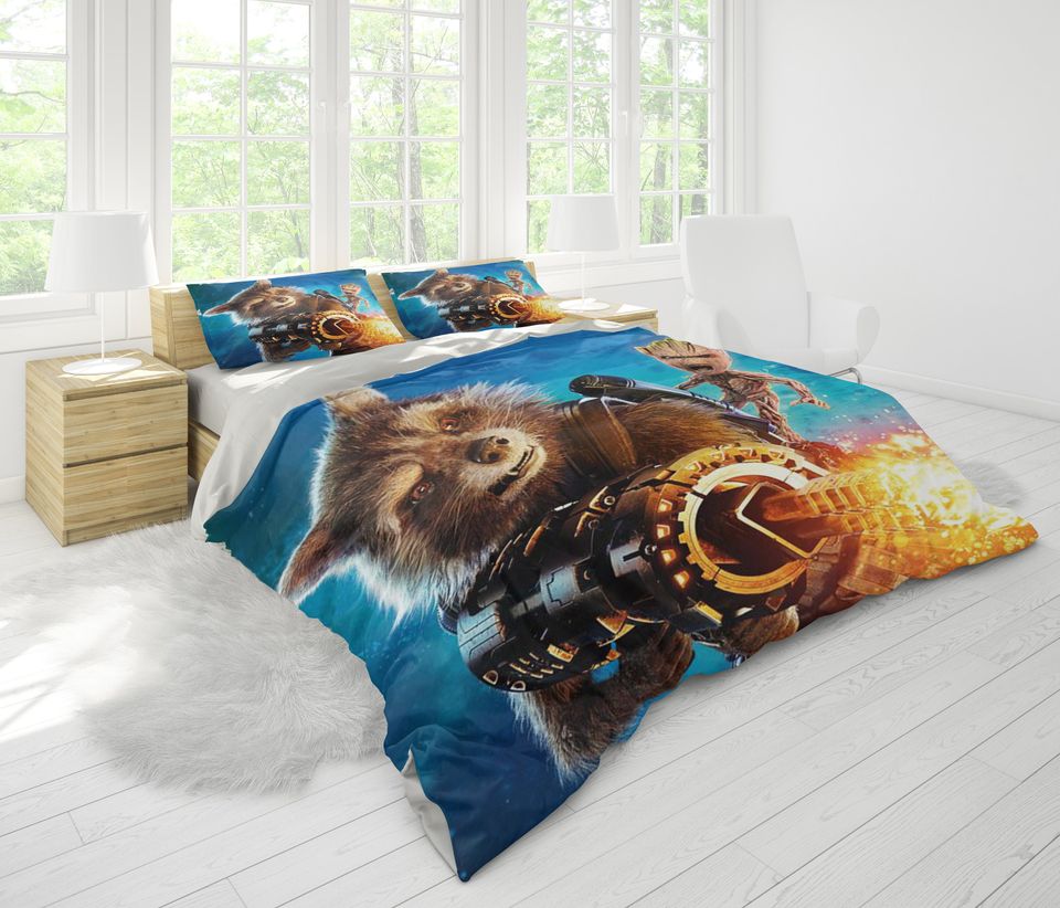 Rocket Raccoon Bedding Set