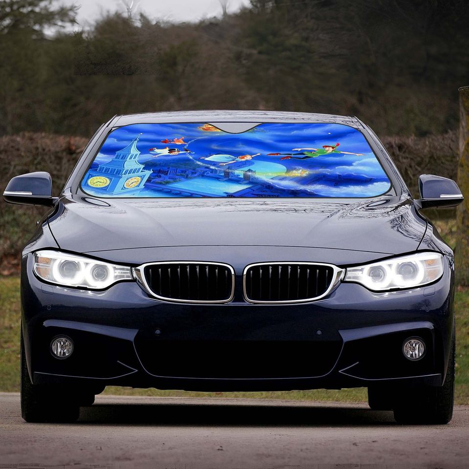 Peter Pan Car Windshield Sunshade Custom Glass Sun Shade