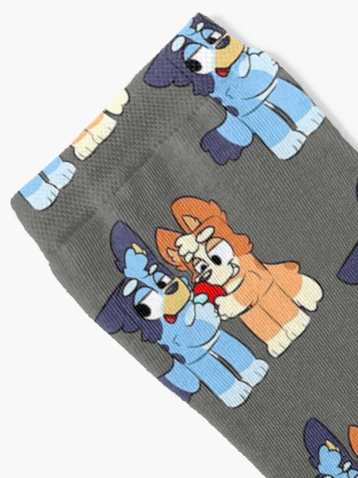 BlueyDad Friendship Socks