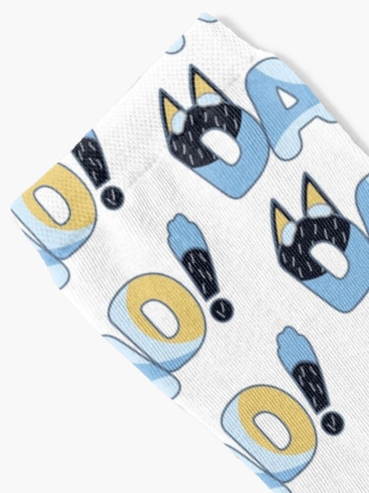 Dad! BlueyDad Socks