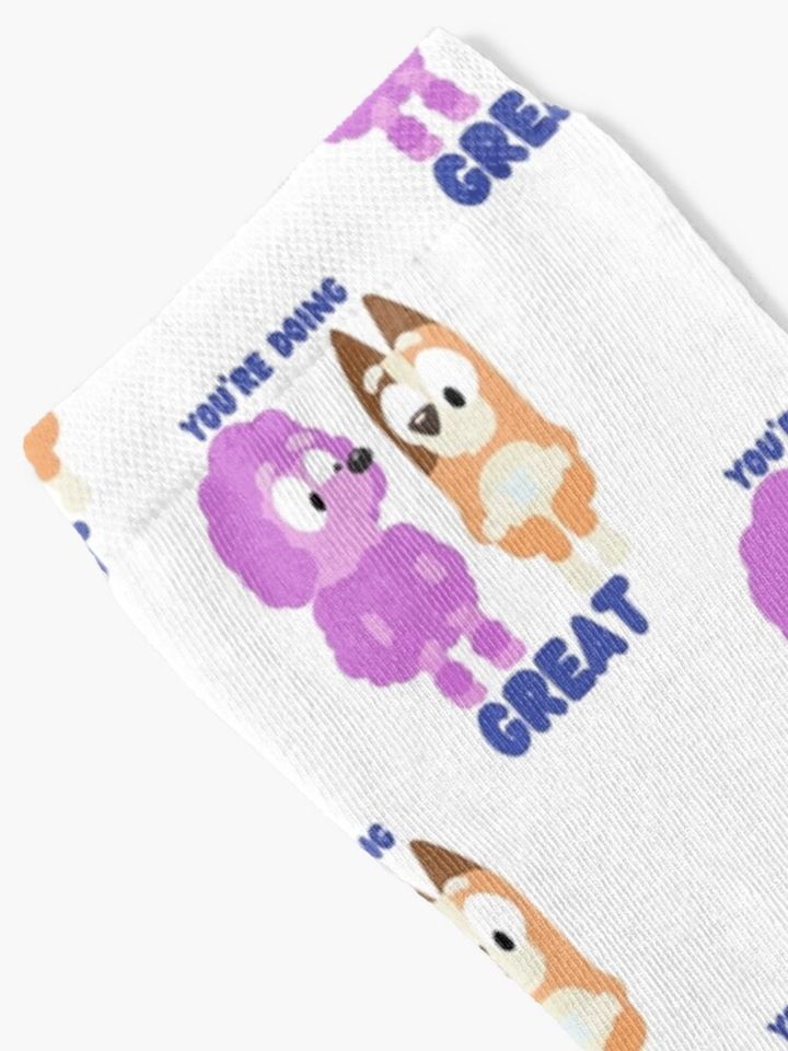 You’re doing great BlueyDad Socks