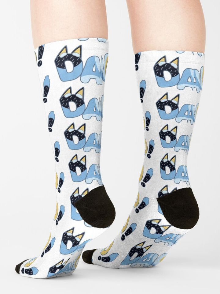Dad! BlueyDad Socks