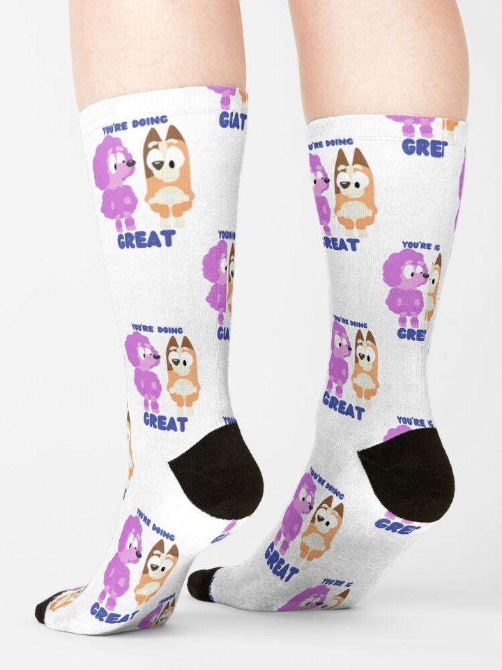 You’re doing great BlueyDad Socks