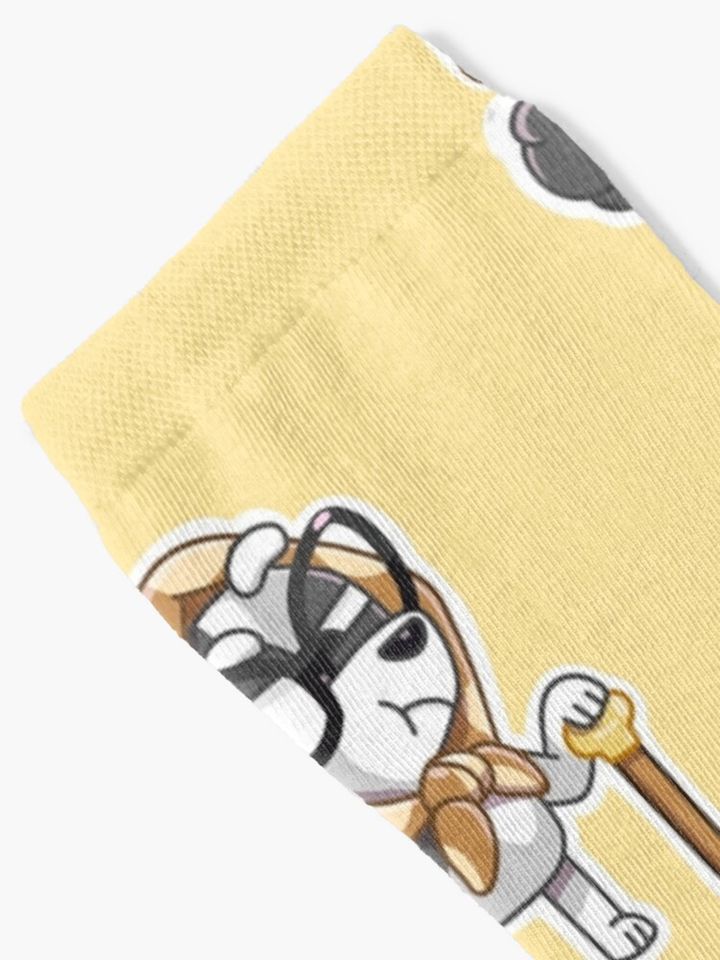 Cranky Granny Muffin BlueyDad Socks