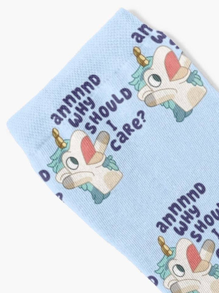 Unicorse BlueyDad Socks