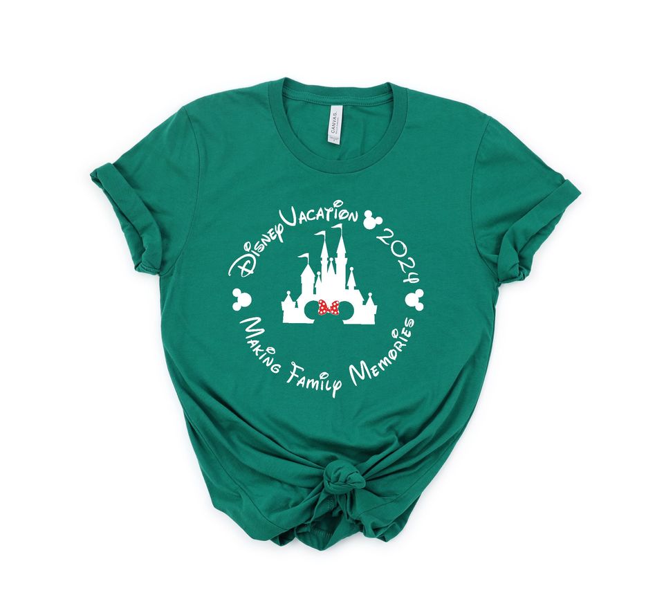 Custom Family Disney Trip Shirt, Disneyland Family Vacation Shirts