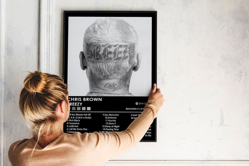 Chris Brown Poster Print | Breezy Poster | Music Poster