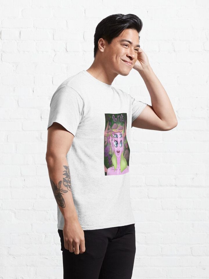 Portals Nymph Classic T-Shirt, Funny Graphic Cotton Short Sleeve T-shirt, Melanie Martinez Music Tour Inspired Men Clothing