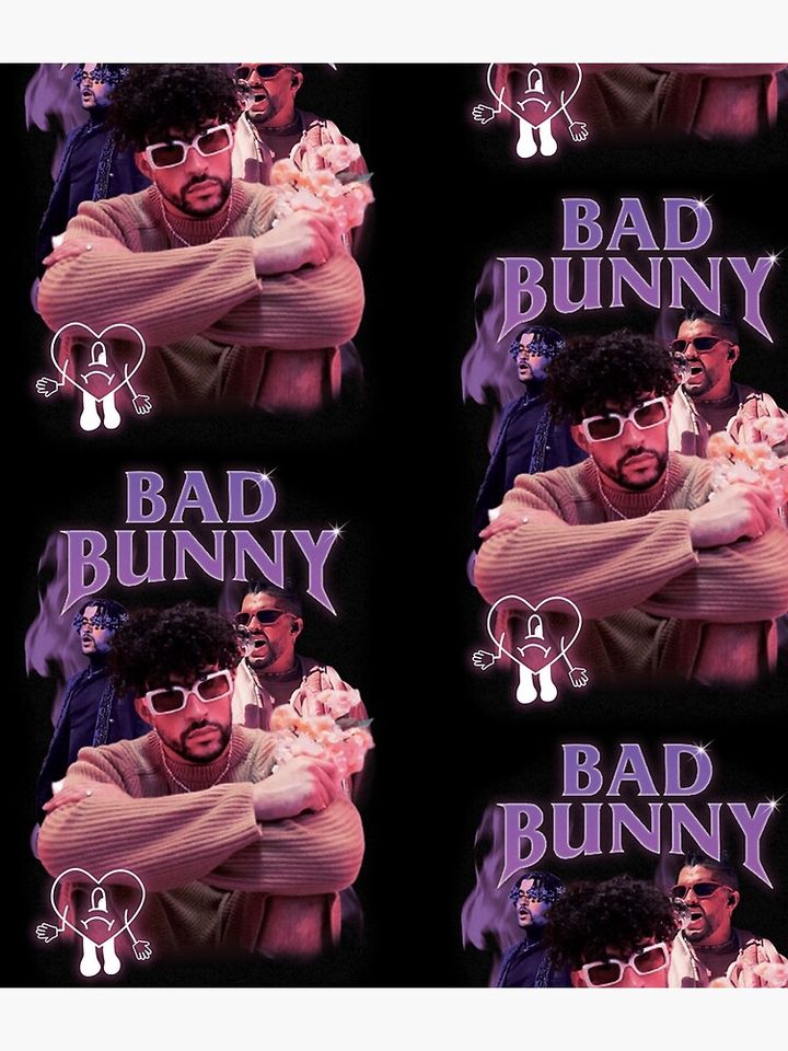 Bad Bunny Backpack For Kids and Adults, Adjustable Shoulder Straps, Trending Street Styles