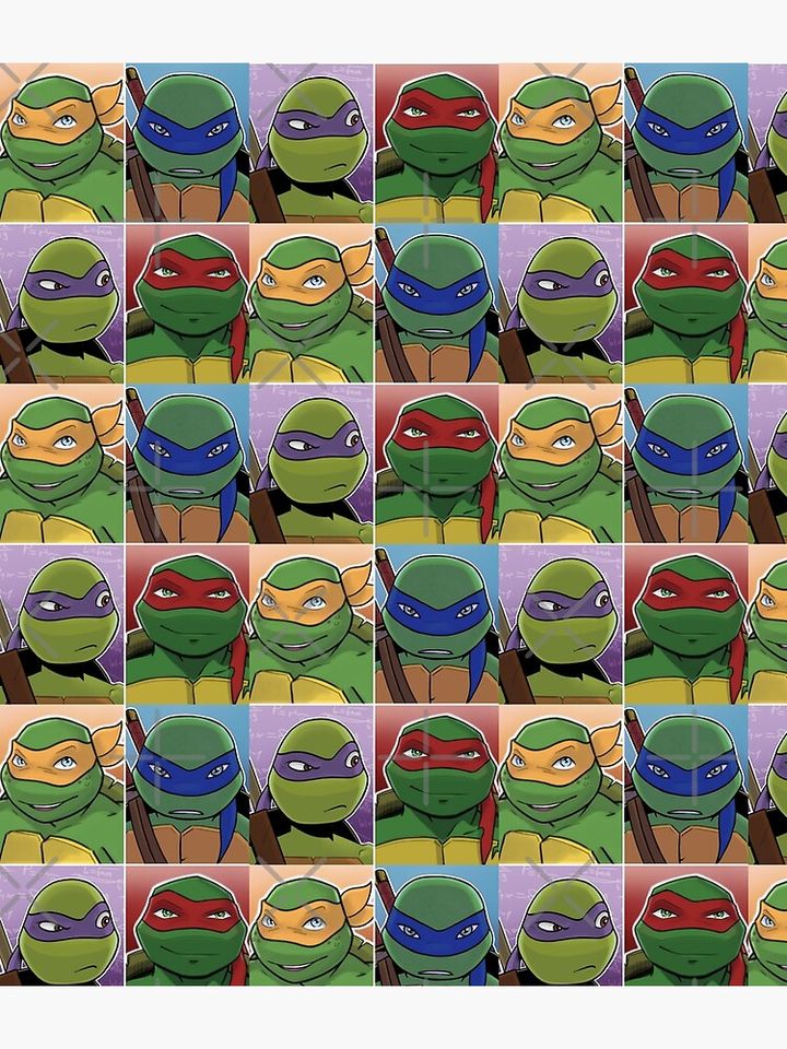 TMNT 2012 Backpack, Back to school gift, Cute Gift For Girl, Funny Backpack