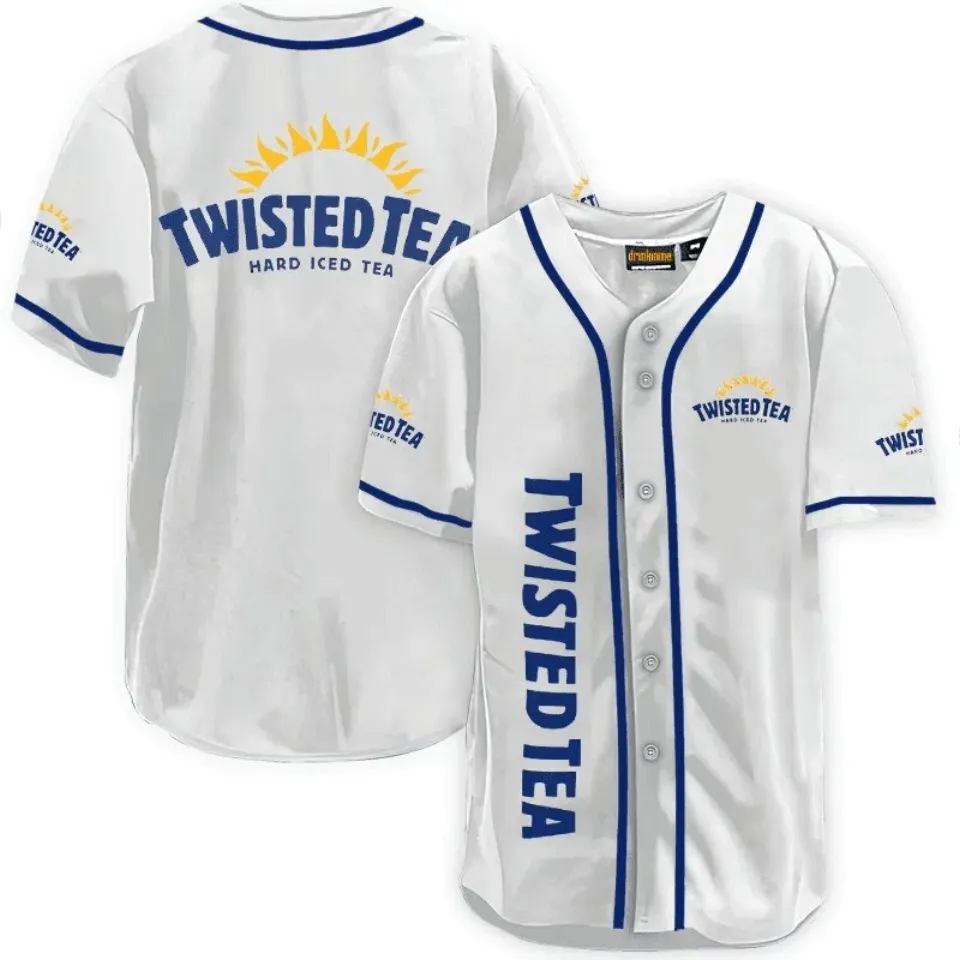 Twisted Tea Beer Baseball Jersey Shirt, Twisted Tea Beer Lover Button Down Shirt