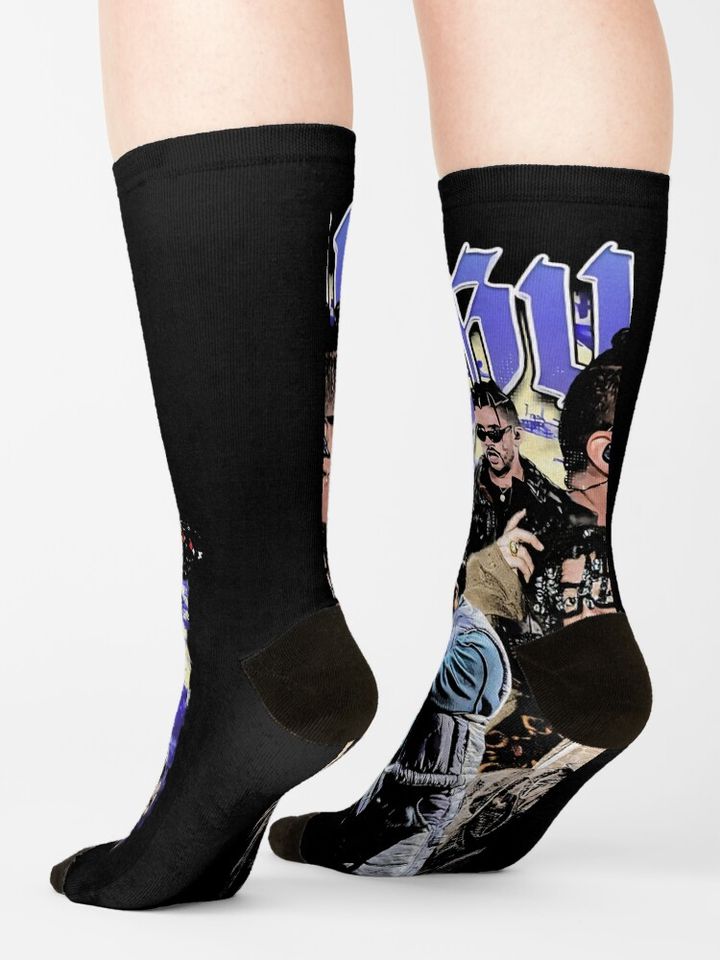 Bad bunny Socks, Cute & Cozy Gift for Unisex, Bad Bunny Tour Merch