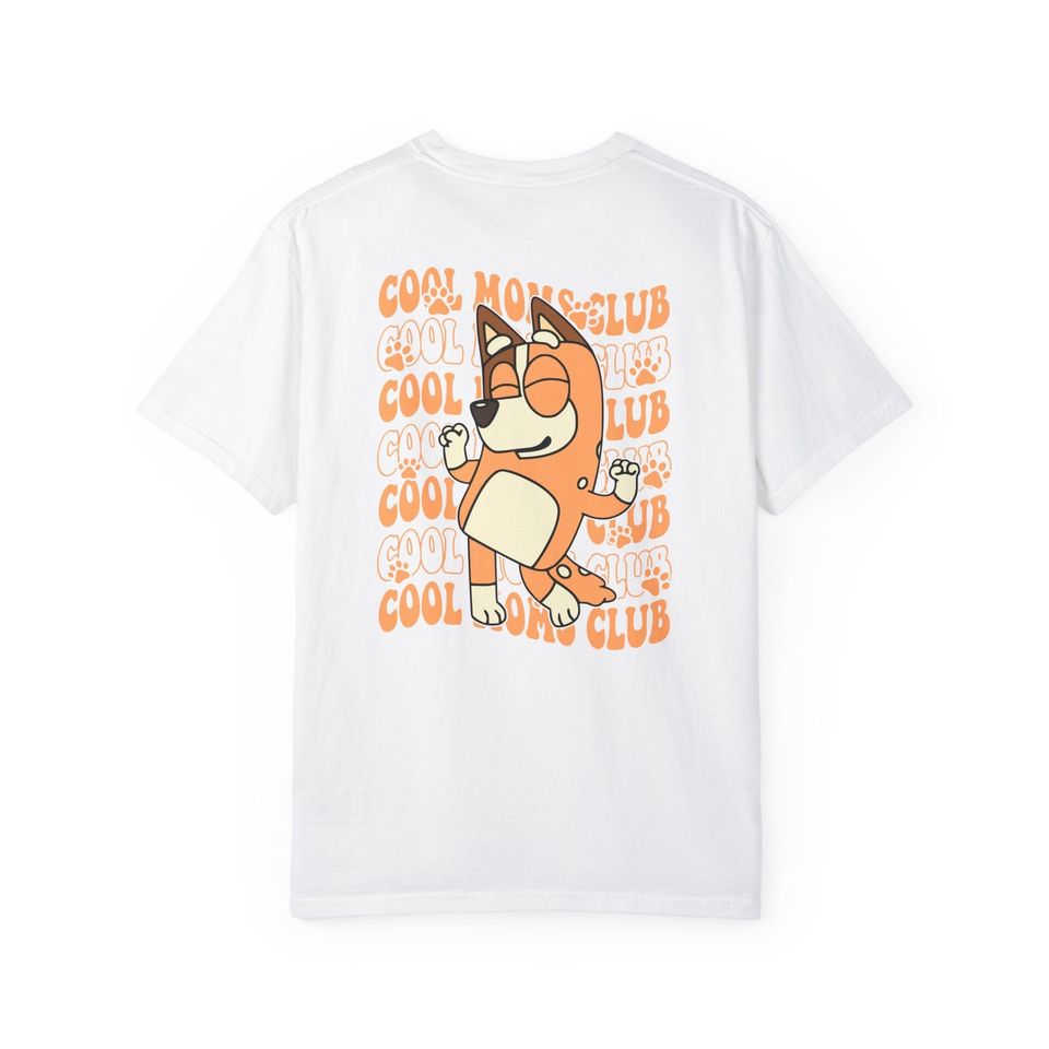 Cool Mom Comfort Colors BlueyDad Shirt, Cool Mom Club T-shirt, BlueyDad Mother's Day Shirt, Bandit BlueyDad Cool Mom's Club Shirt, Mom Birthday Gift