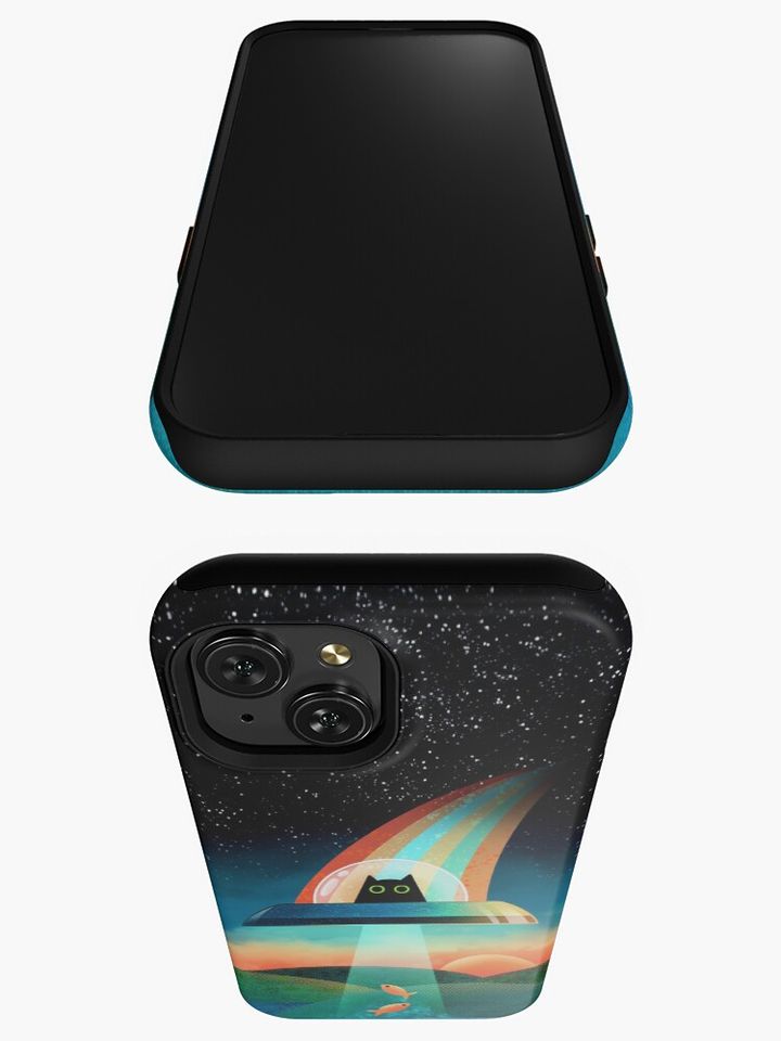 The Purrfect Alien  iPhone Case