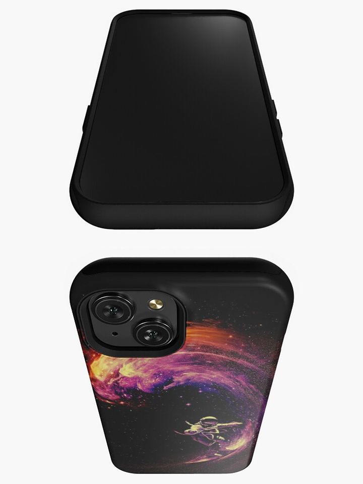 Space Surfing iPhone Case