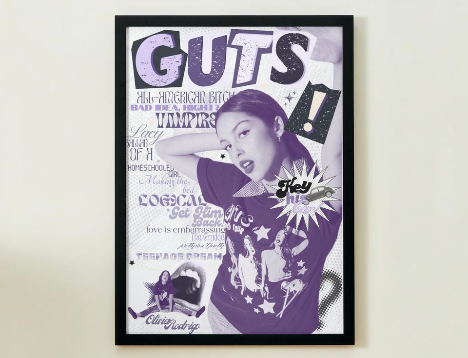 Olivia Rodrigo Premium Matte Vertical Posters, Olivia Rodrigo Sour