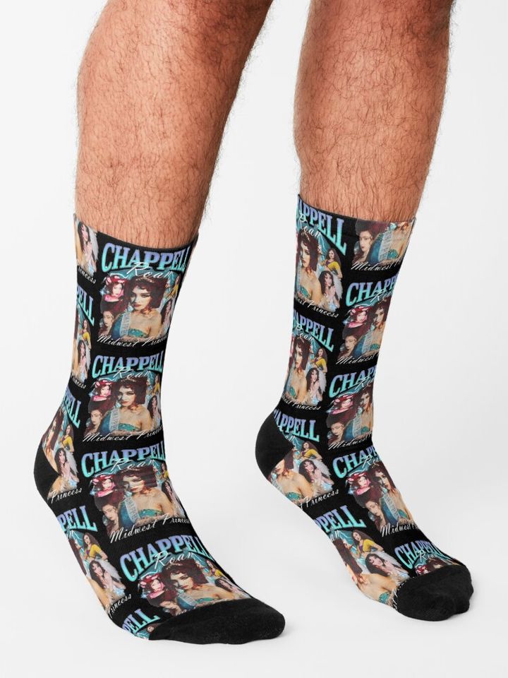 Chappell Roan Midwest Princess Retro Comfortable socks, Gifts for fan
