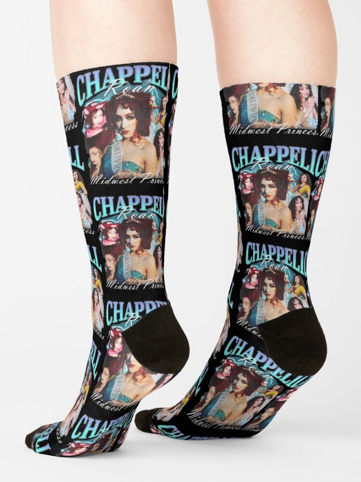 Chappell Roan Midwest Princess Retro Comfortable socks, Gifts for fan
