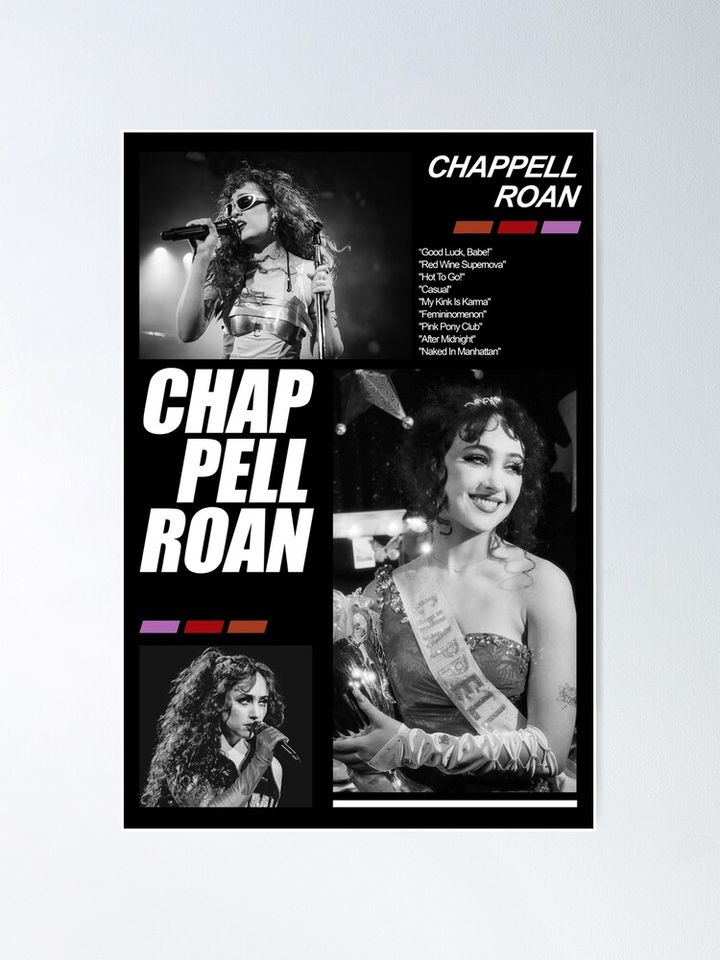 CHAPPELL ROAN ICON UNIVERSE Premium Matte Vertical Posters