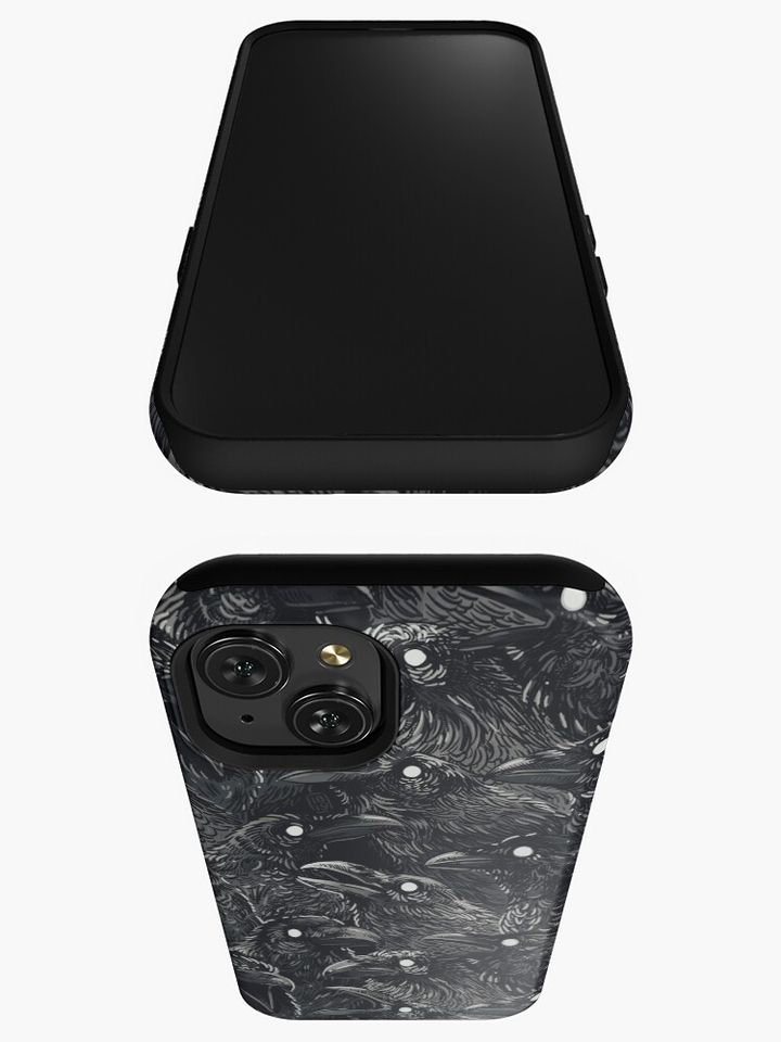 Raven pattern 2 iPhone Case